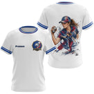 Polo Pétanque Homme Femme - Club Français Tricolore - T-Shirt Femme