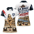 Polo Pétanque Homme Femme - Collection Méditerranée - Polo Femme