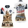 Polo Pétanque Homme Femme - Collection Méditerranée - Polo Zippé Femme