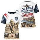 Polo Pétanque Homme Femme - Collection Méditerranée - T-Shirt Homme