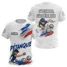 Polo Pétanque Homme Femme - Drapeau Français J'peux Pas J'ai - T-Shirt Femme
