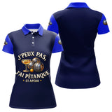 Polo Pétanque Homme Femme - J'peux Pas J'ai Apéro - Polo Femme