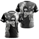 Polo Pétanque Homme Femme - Passion Boulistes Noir & Blanc - T-Shirt Femme