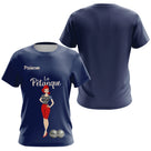 Polo Pétanque Homme Femme - Personnalisé Boulodrome Bleu Marine - T-Shirt Femme