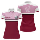 Polo Pétanque Homme Femme - Rouge Rose Personnalisé - Polo Femme