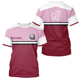 Polo Pétanque Homme Femme - Rouge Rose Personnalisé - T-Shirt Homme
