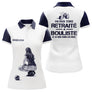 Polo Pétanque Homme Femme Blanc - Retraité & Bouliste - Polo Femme