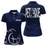 Polo Pétanque Homme Femme Bleu- Personnalisé Prénom - Polo Femme