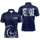 Polo Pétanque Homme Femme Bleu- Personnalisé Prénom - Polo Homme