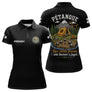 Polo Pétanque Homme Femme – Boules Esprit Camping Noir - Polo Femme