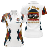 Polo Pétanque Homme Femme Cochonnet - Bouliste Toujours - Polo Femme