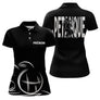 Polo Pétanque Homme Femme Noir - Personnalisé Prénom - Polo Femme
