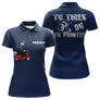 Polo Pétanque Homme Personnalisé Bleu Marine - Tu Tires ou Tu Pointes - Polo Femme