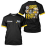 Polo Pétanque Humour Noir & Jaune - Tu Tires Ou Tu Pintes - T-Shirt Homme