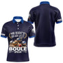 Polo Pétanque Imprimé 3D - Personnalisé Bleu Marine - Polo Homme
