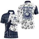 Polo Pétanque J'peux Pas Bleu - Boules Homme et Femme - Polo Homme
