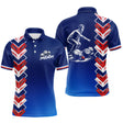 Polo Pétanque La France- Bleu Tricolore Homme Femme - Polo Homme