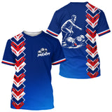 Polo Pétanque La France- Bleu Tricolore Homme Femme - T-Shirt Homme