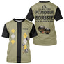 Polo Pétanque Losange & Boules - Vert Khaki & Noir Prénom - T-Shirt Homme