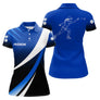 Polo Pétanque Moderne Bleu - Élégance & Performance Prénom - Polo Femme