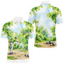 Polo Pétanque & Nature Homme Femme - Ciel Vert Personnalisé - Polo Homme