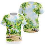 Polo Pétanque & Nature Homme Femme - Ciel Vert Personnalisé - T-Shirt Femme