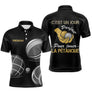 Polo Pétanque Noir Gold - Jour Parfait Personnalisé - Polo Homme