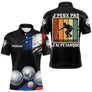 Polo Pétanque Noir Homme Femme - J'Ai Pétanque Drapeau Français - Polo Homme