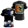 Polo Pétanque Noir Homme Femme - J'Ai Pétanque Drapeau Français - T-Shirt Femme