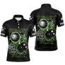 Polo Pétanque Noir Personnalisé - Collection Ready & Play - Polo Homme