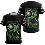Polo Pétanque Noir Personnalisé - Collection Ready & Play - T-Shirt Femme