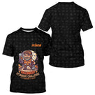 Polo Pétanque Noir Personnalisé – Édition Spéciale Halloween - T-Shirt Homme
