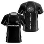 Polo Pétanque Noir Personnalisé Équipe -Joueur Boules - T-Shirt Femme