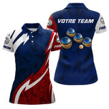 Polo Pétanque Passion Boules - Design Français Homme Femme - Polo Femme