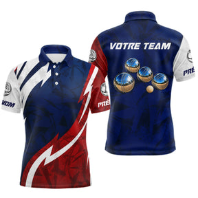 Polo Pétanque Passion Boules - Design Français Homme Femme - Polo Homme