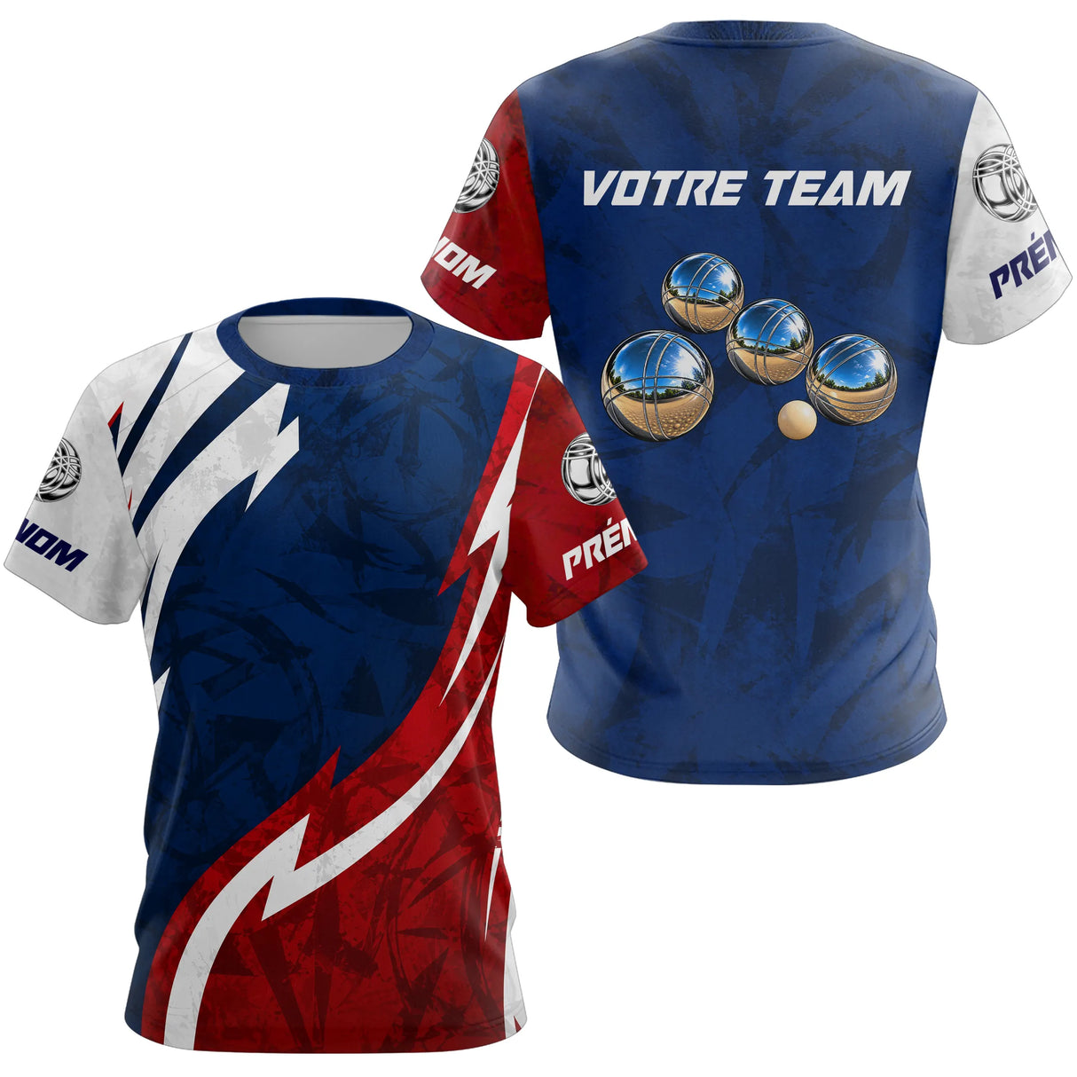Polo Pétanque Passion Boules - Design Français Homme Femme - T-Shirt Femme
