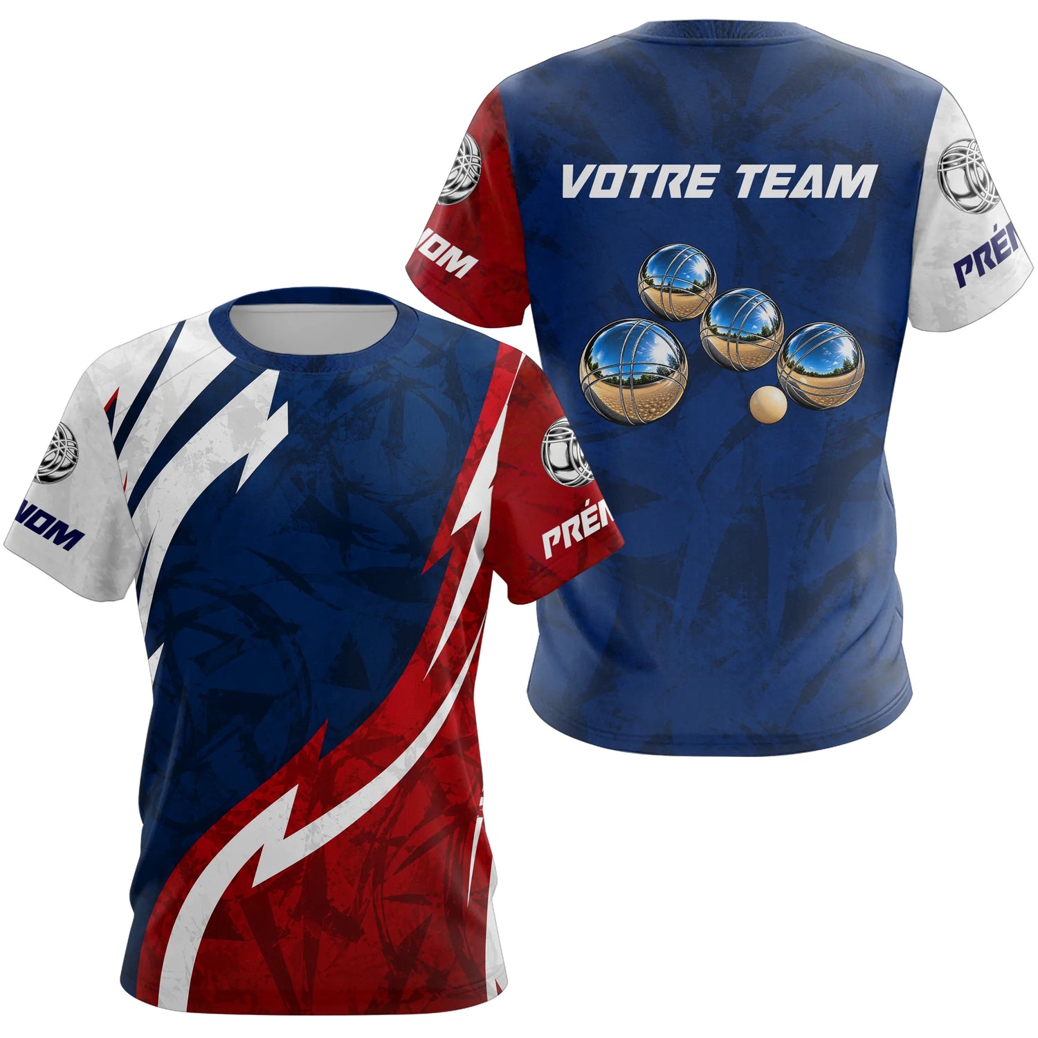 Polo Pétanque Passion Boules - Design Français Homme Femme - T-Shirt Femme