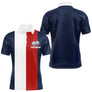 Polo Pétanque Personalise - Design Vector Tricolore Prenom - Polo Homme
