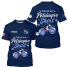 Polo Pétanque Personnalisé - Marine Cadeau Bouliste - T-Shirt Homme