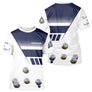Polo Pétanque Personnalisé Bleu & Blanc - Idée Cadeau Homme Femme - T-Shirt Homme