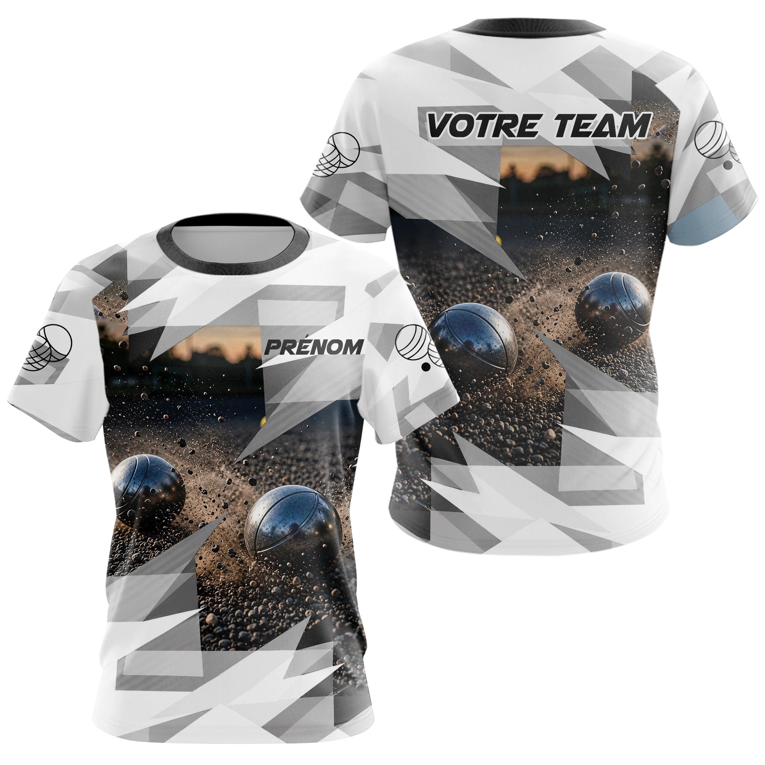 Polo Pétanque Personnalisé – Dynamique Performance Terrain - T-Shirt Femme