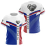 Polo Pétanque Personnalisé France - Boulodromes Bleu Blanc Rouge - T-Shirt Femme