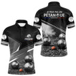 Polo Pétanque Personnalisé Noir - J'peux Pas J'ai - Polo Homme