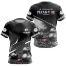 Polo Pétanque Personnalisé Noir - J'peux Pas J'ai - T-Shirt Femme