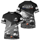 Polo Pétanque Personnalisé Noir - J'peux Pas J'ai - T-Shirt Homme