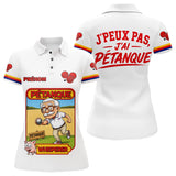 Polo Pétanque Personnalisé – Style Inégalé Boulodrome - Polo Femme