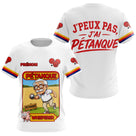 Polo Pétanque Personnalisé – Style Inégalé Boulodrome - T-Shirt Femme