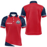 Polo Pétanque Personnalisé Tricolore - Bleu Rouge Boules - Polo Homme