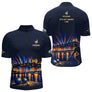 Polo Pétanque Personnalisable - Lyon Fête des Lumières - Polo Zippé Homme