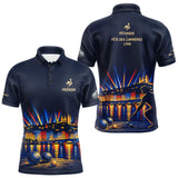 Polo Pétanque Personnalisable - Lyon Fête des Lumières Style - Polo Homme